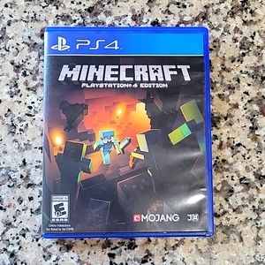 PS4 MINECRAFT game, like new condition